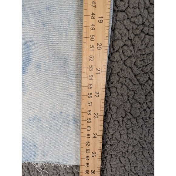 Calvin Klein Womens Jeans High Rise Straight Ankle Blue Tie Dye Size 28 NWT - Picture 8 of 13